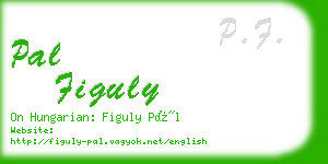 pal figuly business card